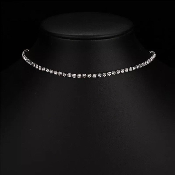‼️3/$30 Sexy Rhinestone Choker Necklace - Picture 5 of 7